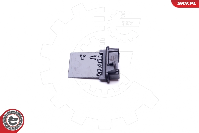Resistor, interior blower
